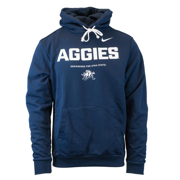 Men's Nike Aggies Engineered For Utah State Unisex Sweatshirt navy blue